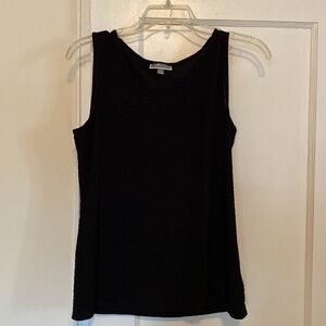 🎀 5/$20 🎀 JM Collection black sleeveless top/shell - size small